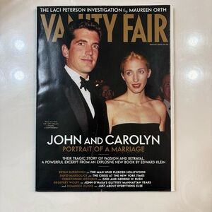 Vanity Fair and various magazines featuring JFK Jr and Carolyn Bessette Kennedy